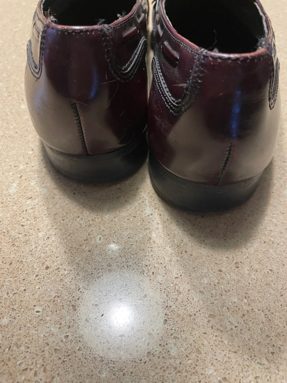 Dexter Burgundy Tassel Kiltie Loafers
